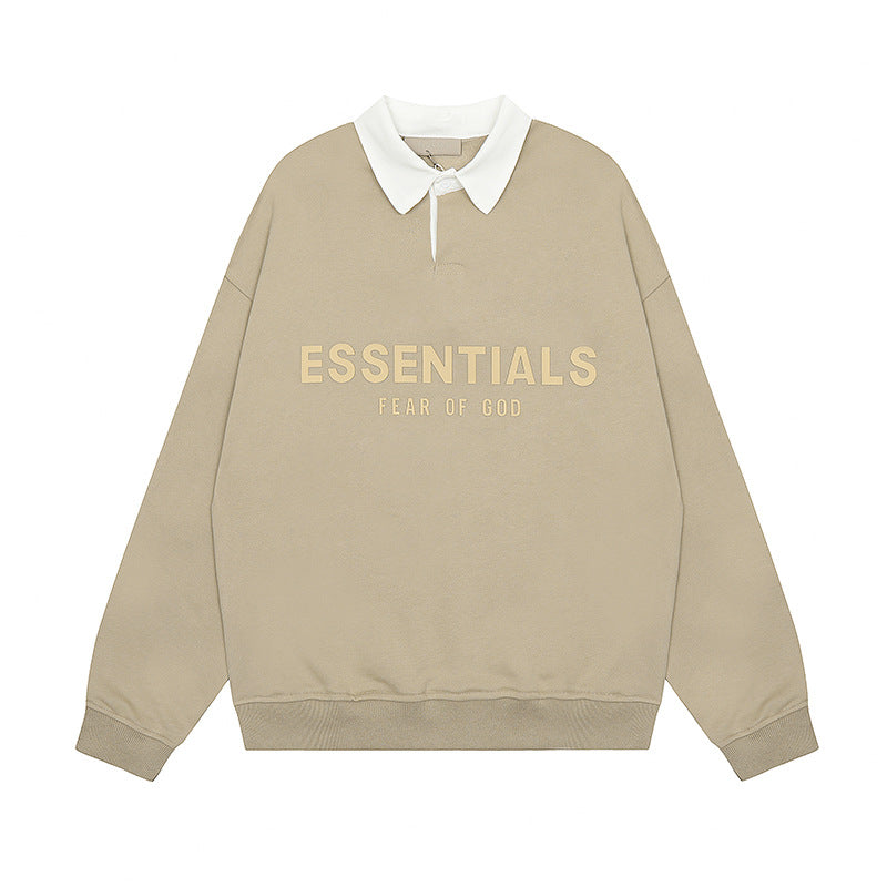ESSENTIALS LONGSLEEVE POLO