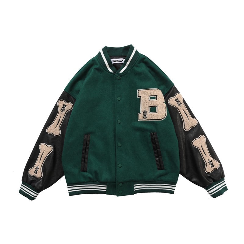 THE BONES BASEBALL JACKET