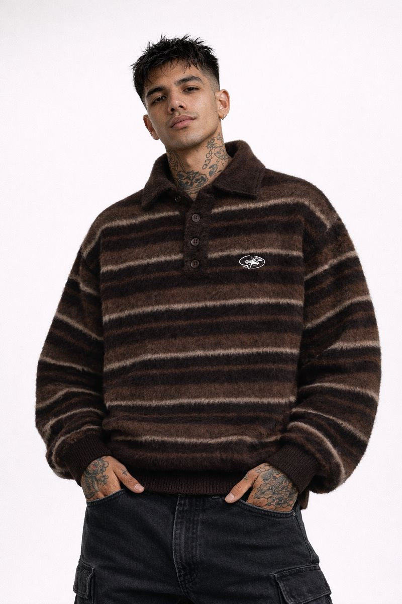 THE GALAXY KNIT POLO