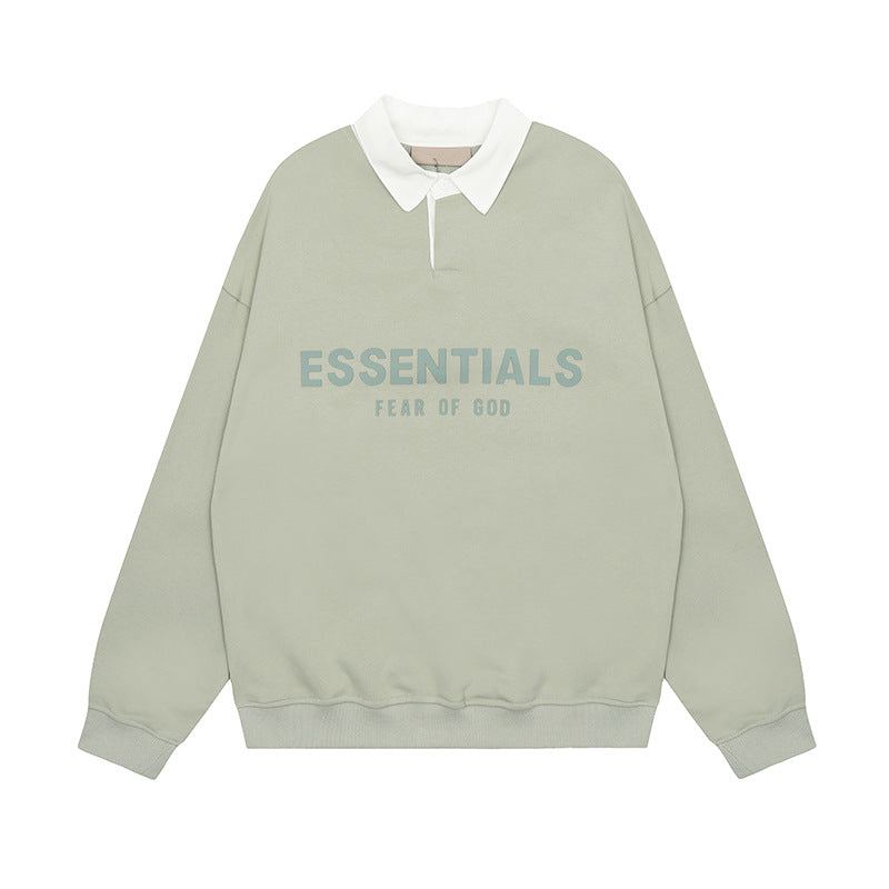 ESSENTIALS LONGSLEEVE POLO