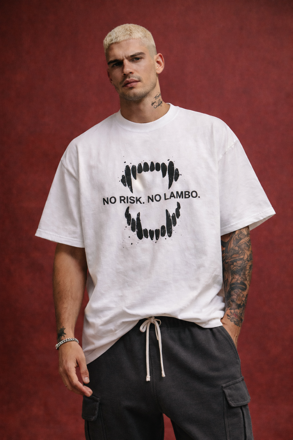 NO RISK NO LAMBO TEE