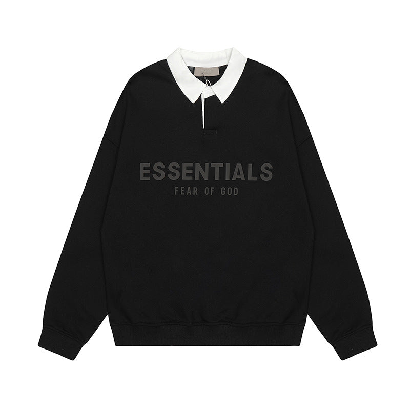 ESSENTIALS LONGSLEEVE POLO