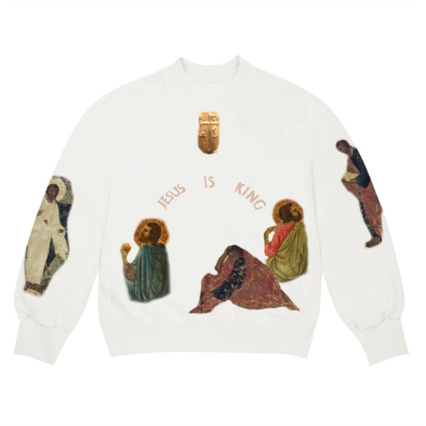 JESUS IS KING CREWNECK