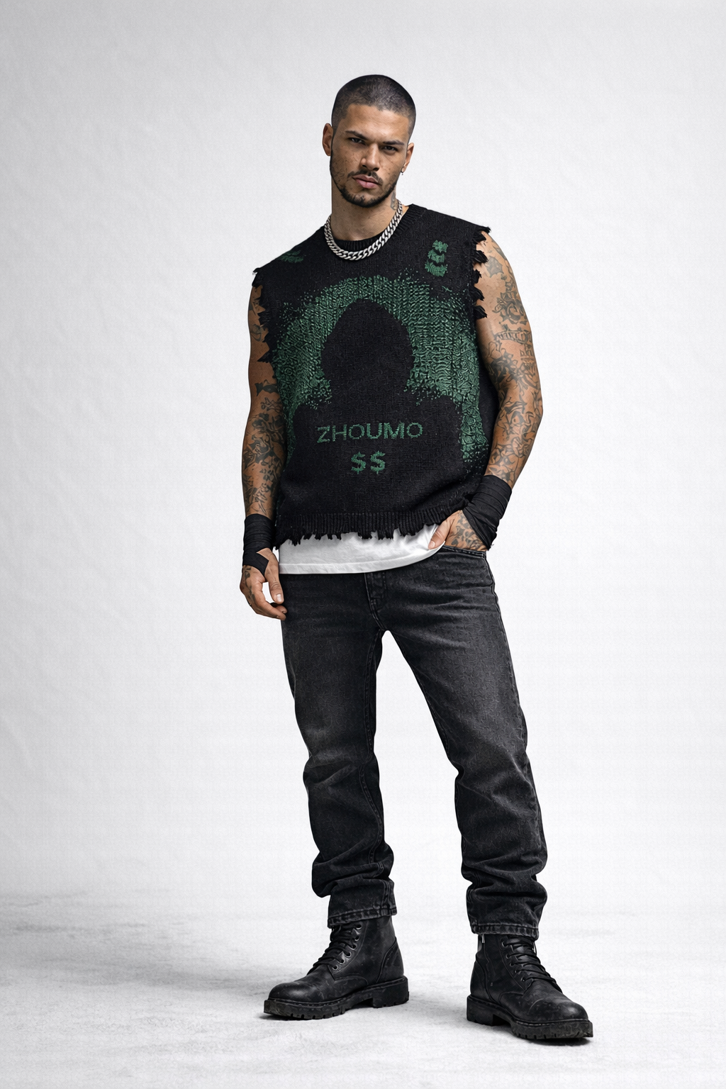 THE KNITTED ZHOUMO TANKTOP