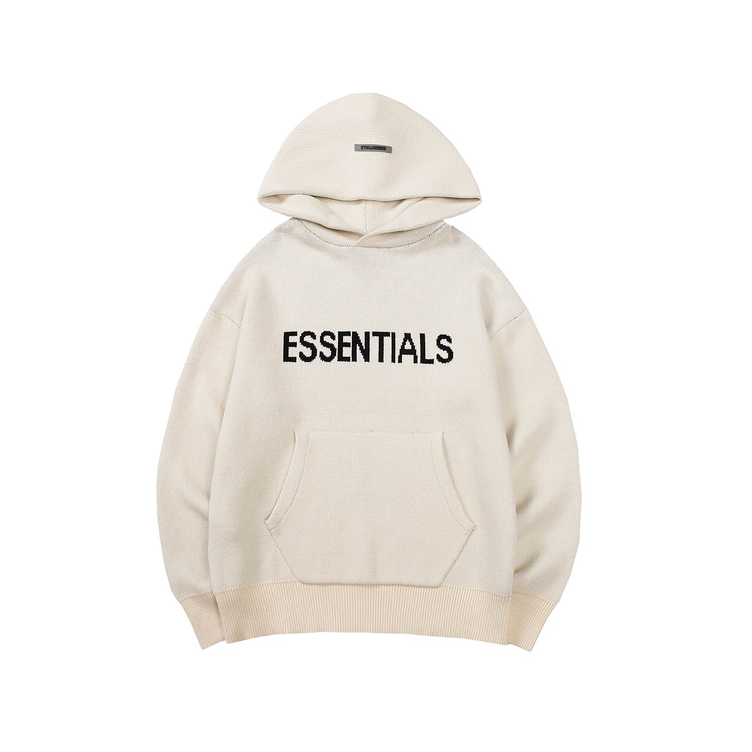 ESSENTIALS KNIT HOODIE